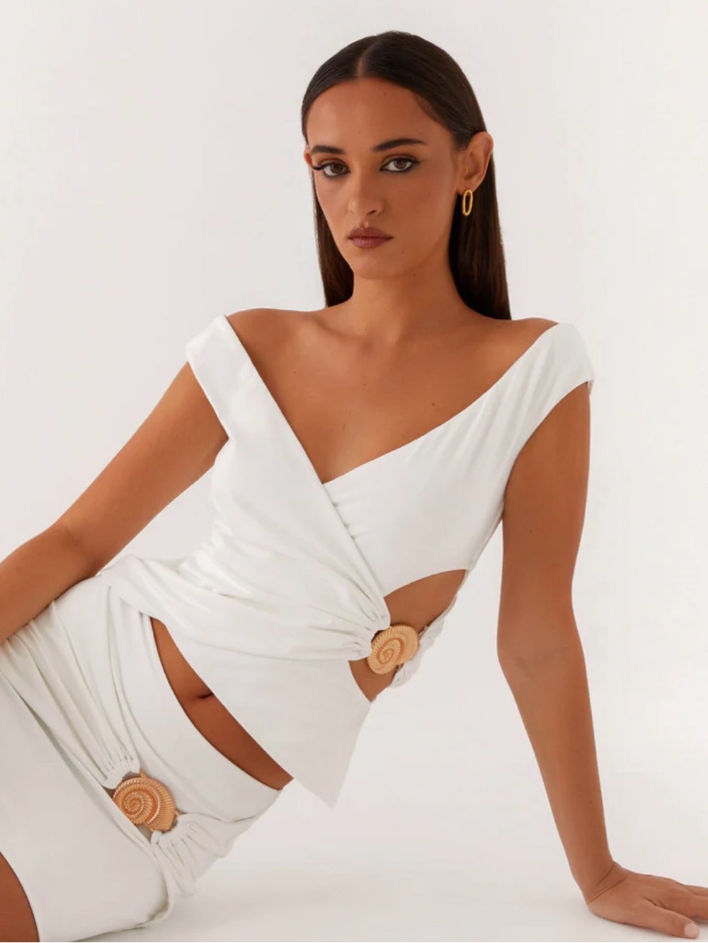 Peppermayo Shoreline Off Shoulder Top.
